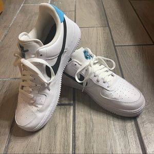 Nike Air Force 1 Low Worldwide White Blue Fury Blk